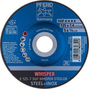 PFERD Navrondeller E 125-7 SGP WHISPER STEELOX